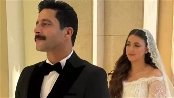 الصور الأولى من حفل زفاف الفنانة هايدي رفعت ومصطفى منصور