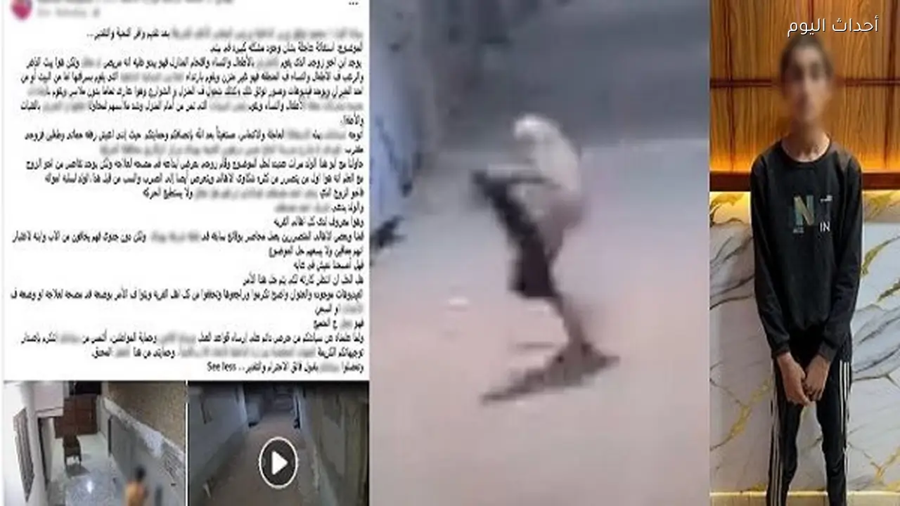 مهتز نفسيًا يتجول بالشوارع عاريًا ويتحرش بالنساء والصغار في الشرقية