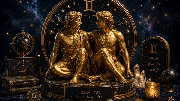 برج الجوزاء اليوم الأحد – حظك اليوم في الحب والعمل | ركز في حاجة واحدة بس