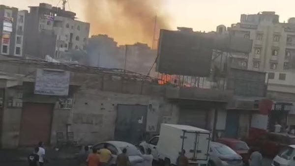 السيطرة على حريق بكافتيريا بجوار محطة أتوبيس في الغردقة