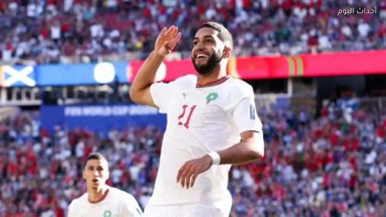 المغرب يتقدم على إسكتلندا بهدف صيباري في الشوط الأول بكأس العالم 2026