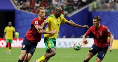 جنوب أفريقيا يفرض التعادل 1 – 1 على التشيك فى كأس العالم.. فيديو