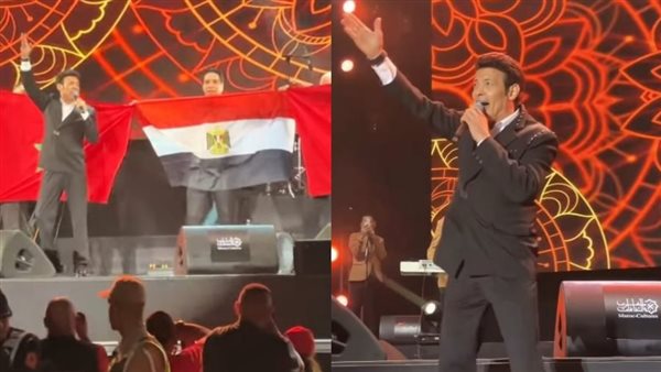 سعد الصغير يحتفل بنجاح حفله في مهرجان موازين |صور
