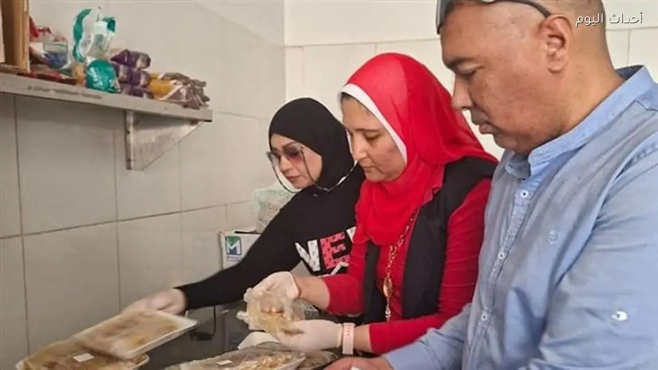ضبط 142.5 كيلو لحوم ودواجن وأسماك غير صالحة بالسويس