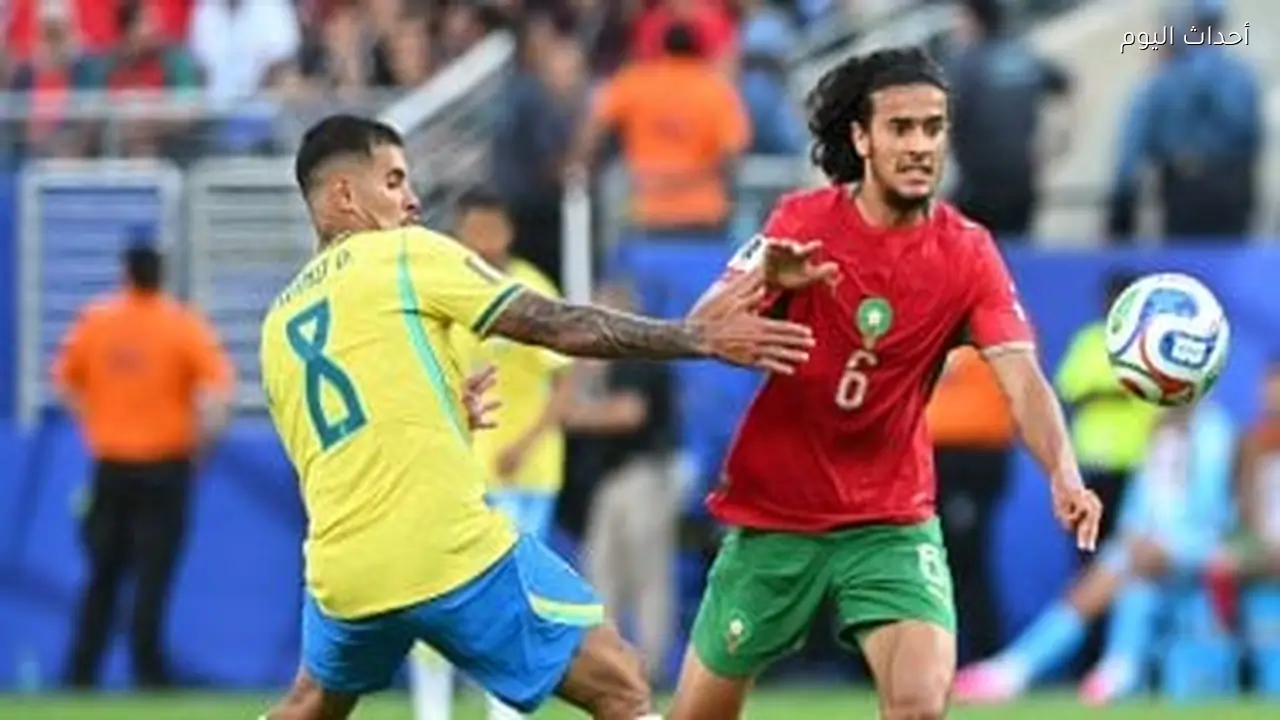 كشافو ريال مدريد يراقبون المغربى أيوب بوعدي فى كأس العالم