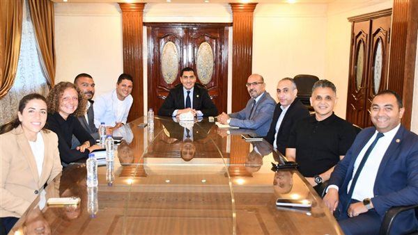 وزير الرياضة يبحث مع رئيس شركة “I events” ترتيبات عدد من الفعاليات الرياضية المقبلة