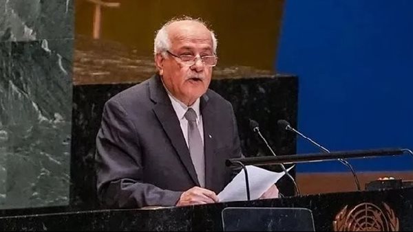منصور يدعو المجتمع الدولي لتعزيز الدعم السياسي والمالي للأونروا