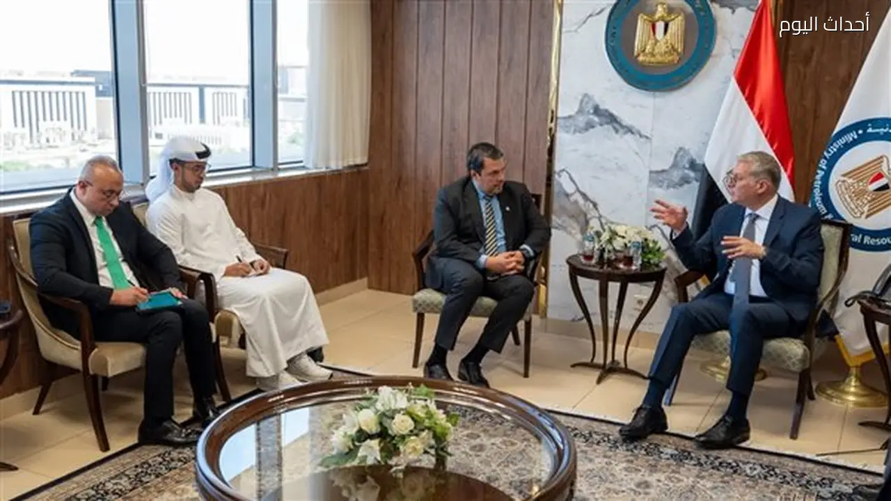 وزير البترول يناقش مع AIQ الإماراتية استخدام الذكاء الاصطناعي لتعزيز الاكتشافات وتقليل تكلفة الإنتاج