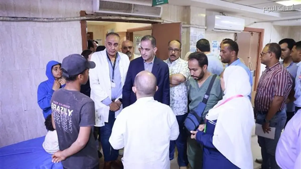 نائب وزير الصحة يوجه بإنشاء عيادة للتأمين الصحي بمستشفى الحمام المركزي ويحيل مسؤولين للتحقيق في الضبعة