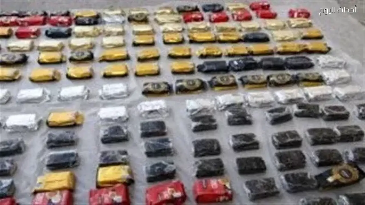 ضبط 2 طن من المخدرات بقيمة 125 مليون جنيه في السويس