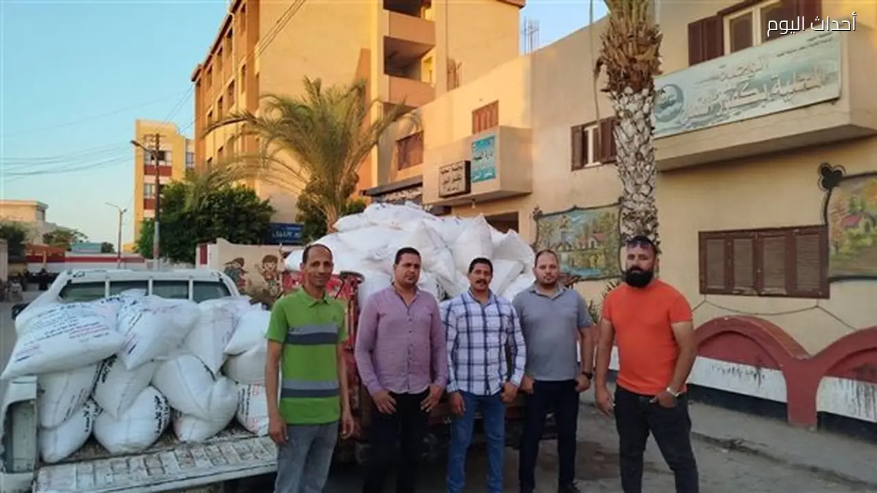 إحباط محاولة تهريب 4 أطنان من الأسمدة الزراعية في الفيوم