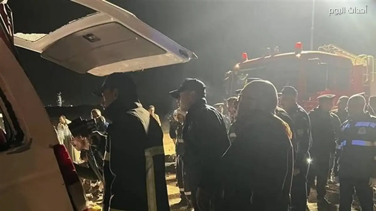 إصابة 19 فتاة في انقلاب ميكروباص بسمالوط في المنيا