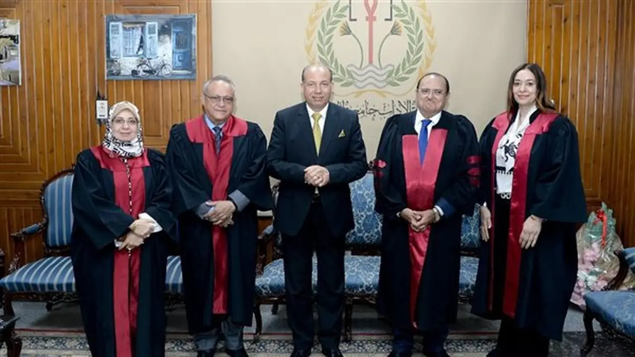 رئيس جامعة المنصورة: أكبر باحثة دكتوراه تقدم رسالة ملهمة للأجيال حول العلم والطموح