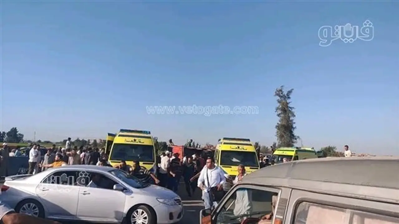 إصابة 9 عمال في انقلاب ميكروباص على الطريق الإقليمي بالشرقية