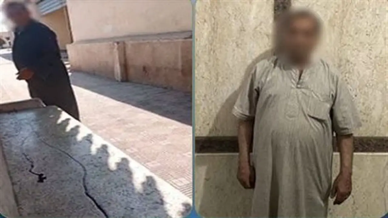 ضبط مسن بتهمة سكب زيت على مقاعد الانتظار بمحطة قطار بكفر الشيخ (فيديو)