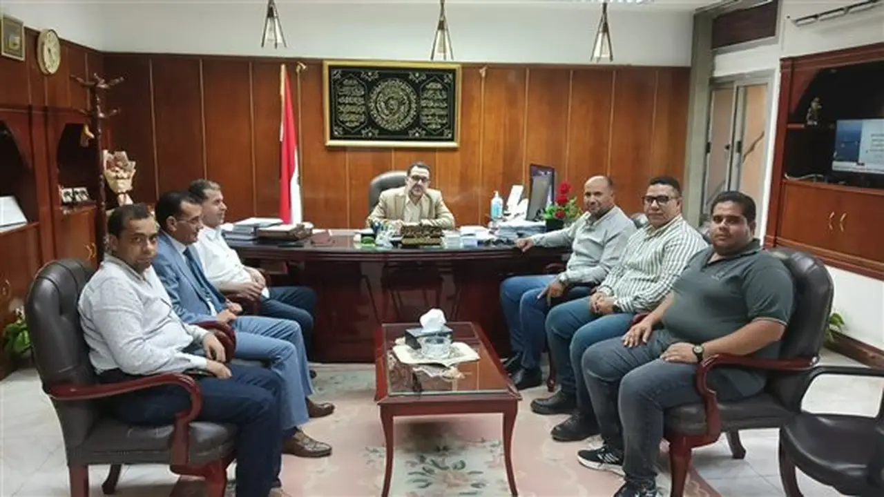 محافظ الدقهلية يتابع أعمال اللجنة المفاجئة للكشف عن المخدرات بشركة كهرباء طلخا