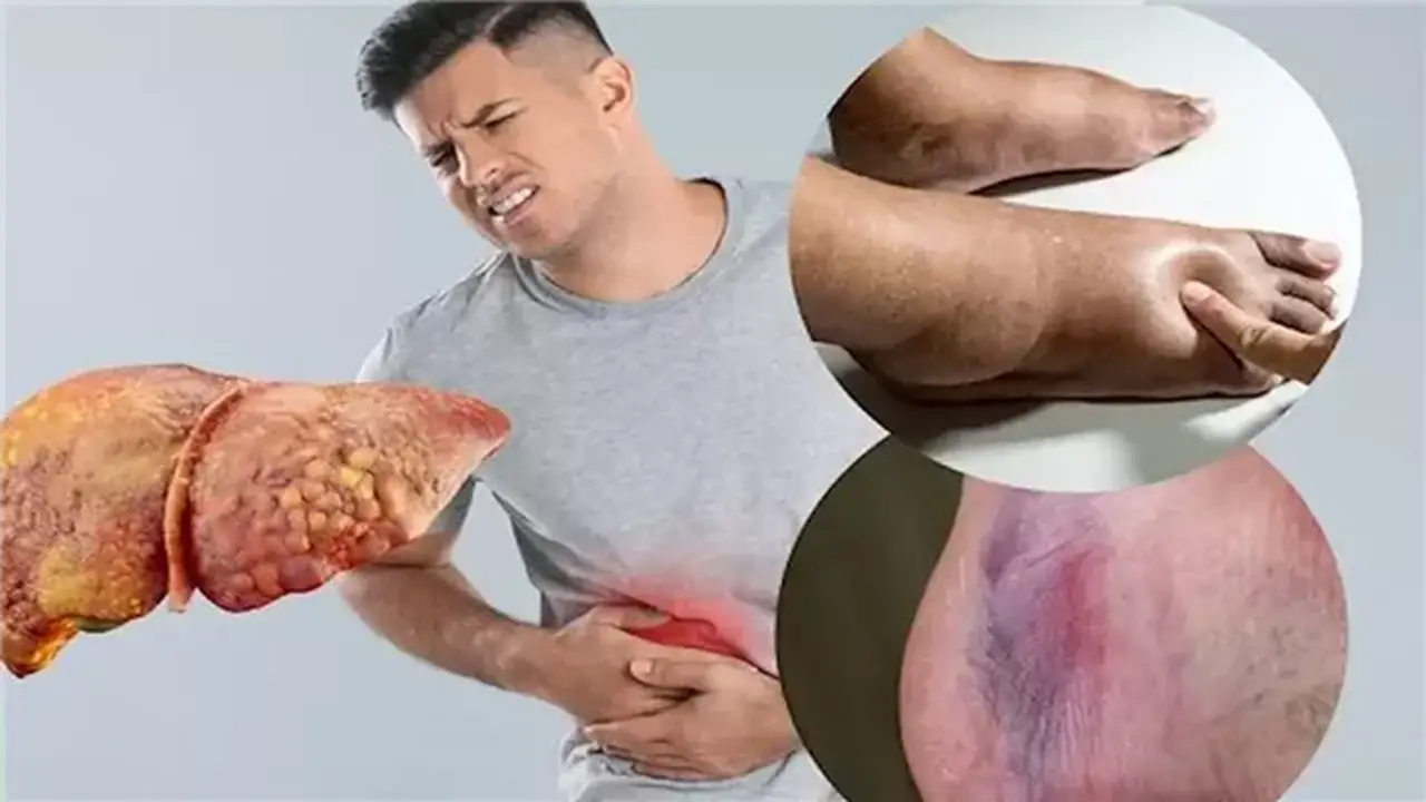 علامات تدل على مشاكل الكبد تظهر في الساقين