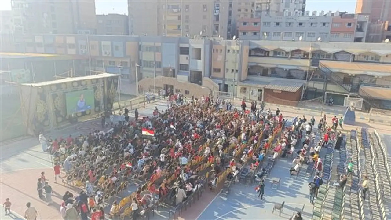 جماهير القليوبية تحتفل بتصدي ركلة جزاء ميسي خلال مواجهة المنتخب مع الأرجنتين (فيديو)