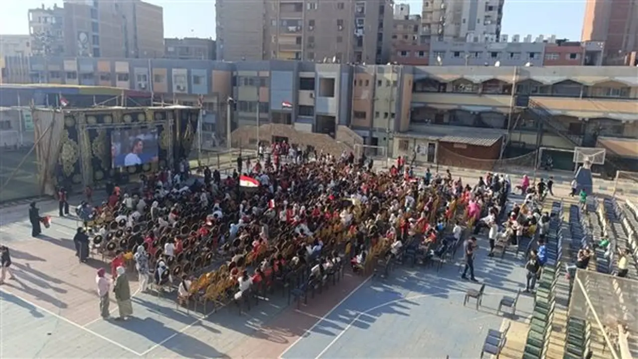 جماهير القليوبية تحتشد بالأعلام لدعم منتخب مصر أمام الأرجنتين (فيديو)