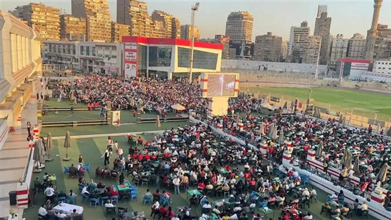 نادي الزمالك يحتفل بأجواء حماسية لدعم منتخب مصر أمام الأرجنتين (صور)