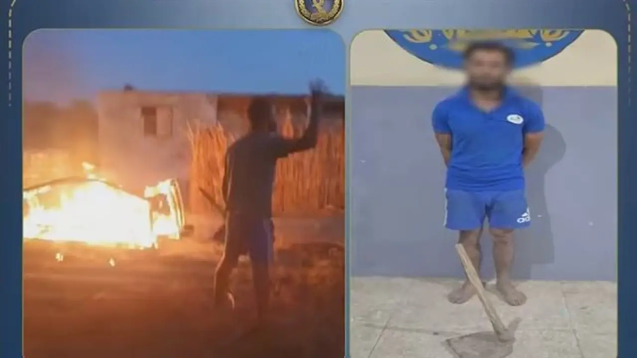 ضبط نجار في الجيزة بتهمة إشعال النيران في أثاث منزلي بسبب خلافات عائلية
