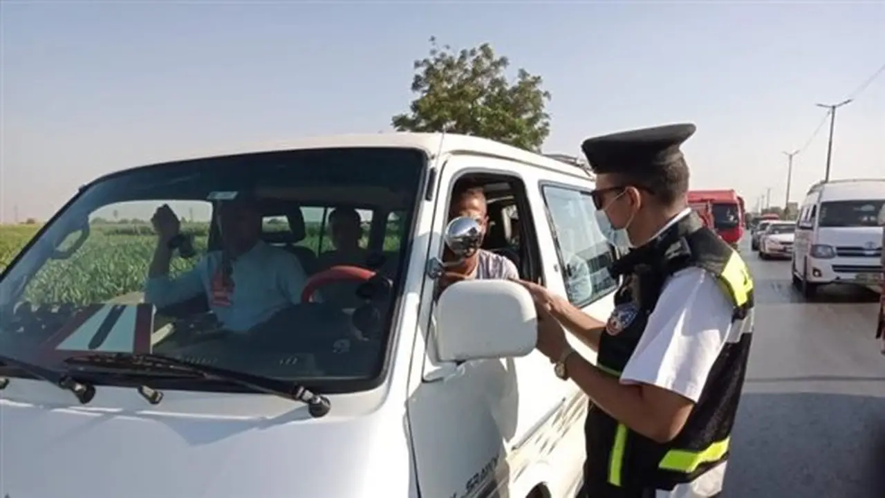 ضبط أكثر من 102 ألف مخالفة مرورية و33 سائقًا يتعاطون المخدرات خلال 24 ساعة
