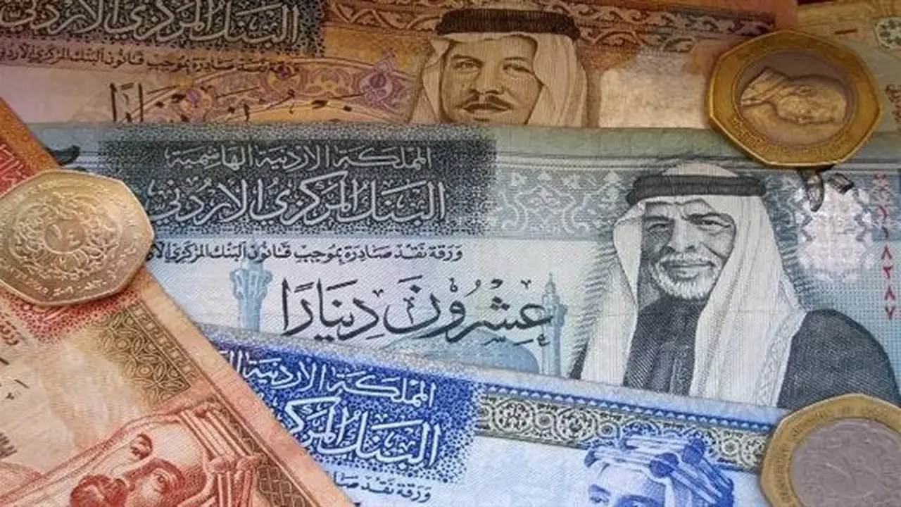 استقرار سعر الدينار الأردني مقابل الجنيه في البنوك المصرية اليوم