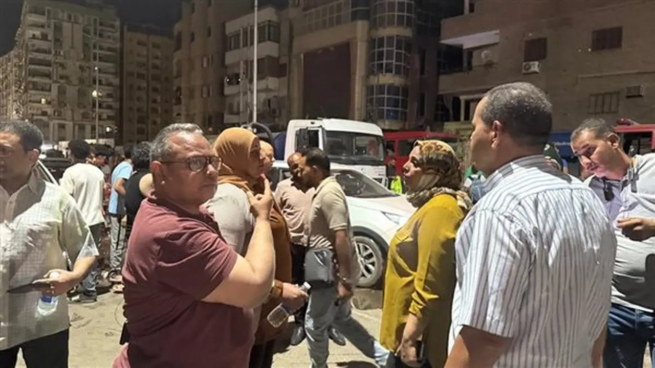 تعافي جميع المصابين باختناق في حريق معهد الاتصالات بسوهاج