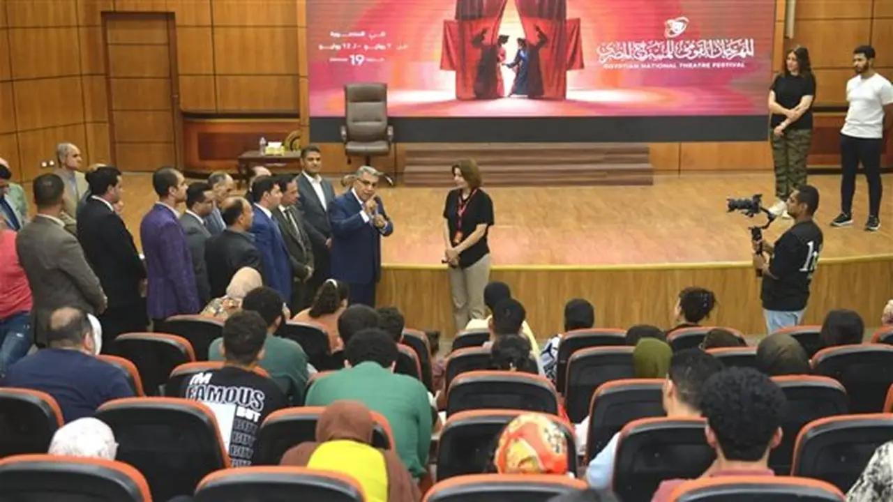 محافظ الدقهلية يشارك في ورشة التمثيل ضمن المهرجان القومي للمسرح المصري