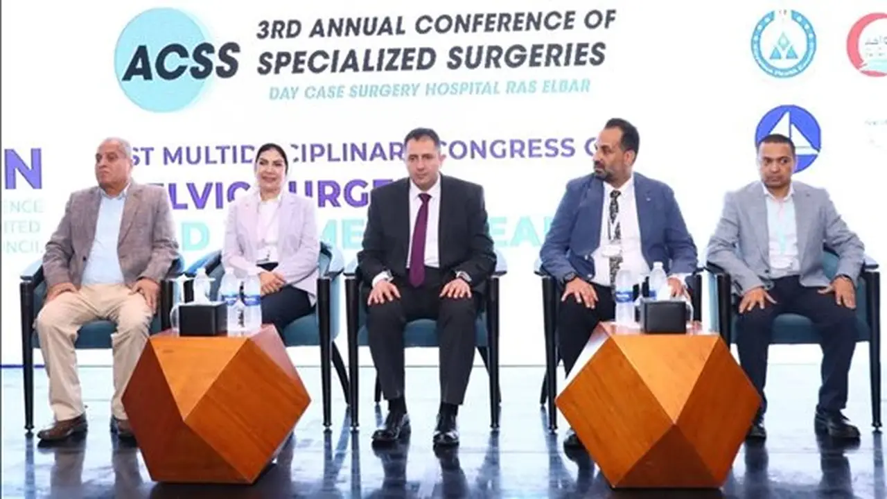 محافظ دمياط يشارك في المؤتمر العلمي لمستشفى جراحات اليوم الواحد برأس البر