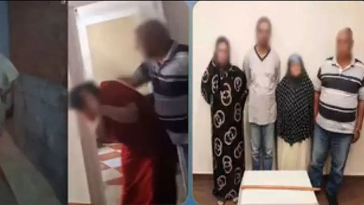 القبض على المتهمين بالاعتداء على البلوجر أم حنين في الإسكندرية (فيديو)