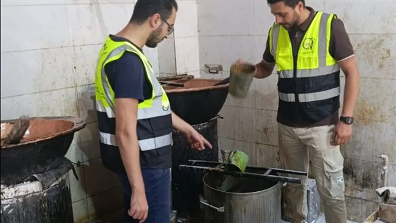 ضبط طن من الحلوى والشوكولاتة الملوثة بحشرات في مصنع غير مرخص بالغربية