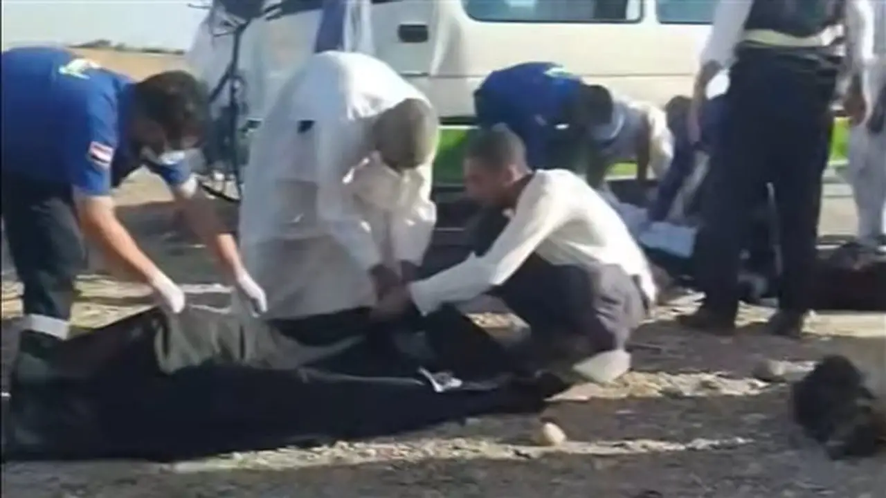 مصرع شخصين وإصابة 5 آخرين في حادث تصادم على الطريق الدولي بالمحلة