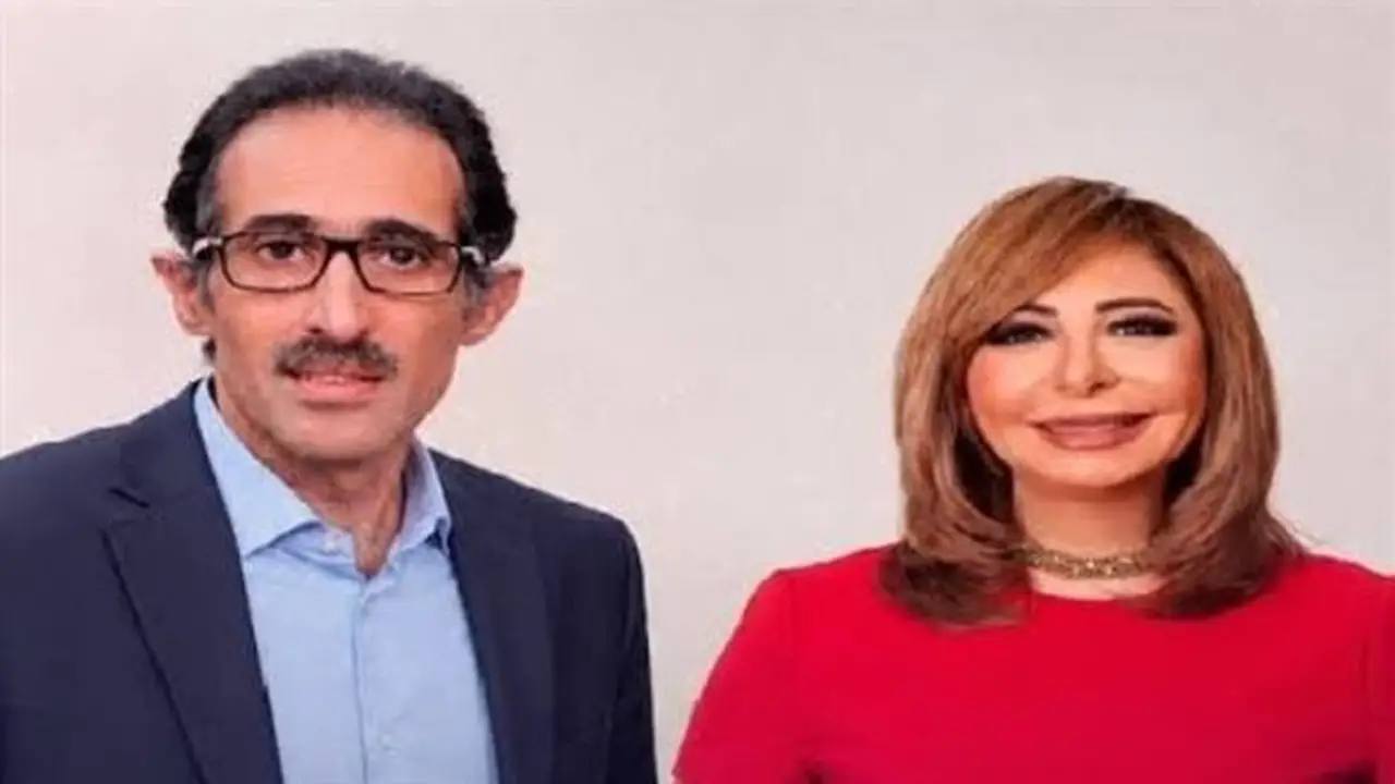 مجدي الجلاد يوضح حقيقة شائعة خطوبته من لميس الحديدي