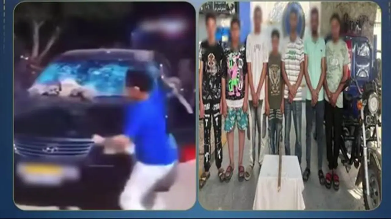 الداخلية توضح تفاصيل فيديو الاعتداء على سيارة ملاكي في بني سويف
