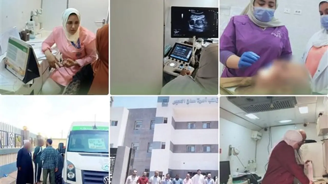 قافلة «حياة كريمة» الطبية تُقدم خدماتها لأكثر من 2600 مريض في صان الحجر بالشرقية