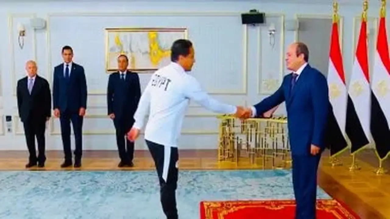 محمد عبد الواحد: أشكر الرئيس على وسام الرياضة من الطبقة الأولى