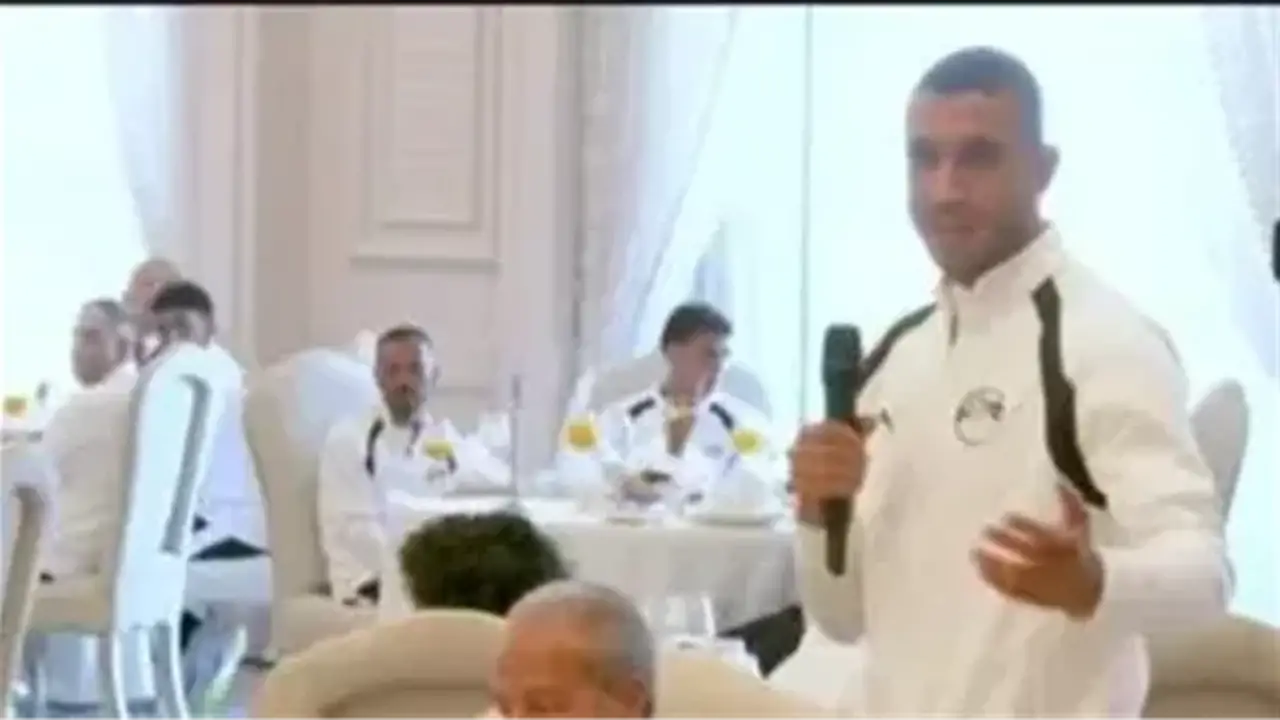 رامي ربيعة: كلنا على قلب رجل واحد خلال لقاء الرئيس السيسي