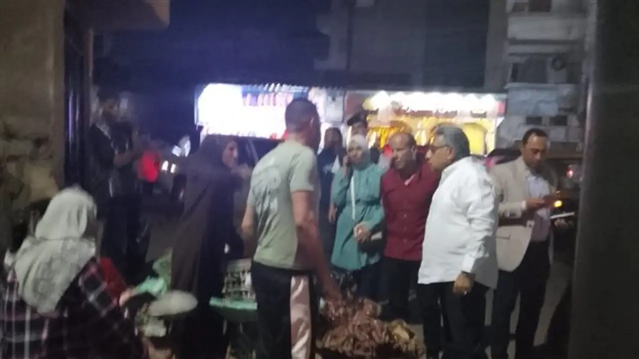 محافظ الدقهلية يتفقد السوق الحضاري في طلخا ويؤكد على منع الباعة الجائلين (صور)