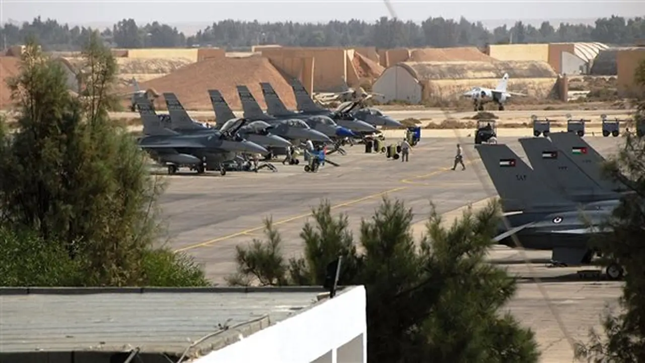الحرس الثوري الإيراني يعلن تدمير مركز القيادة ومخازن الطائرات في قاعدة الأمير حسن بالأردن
