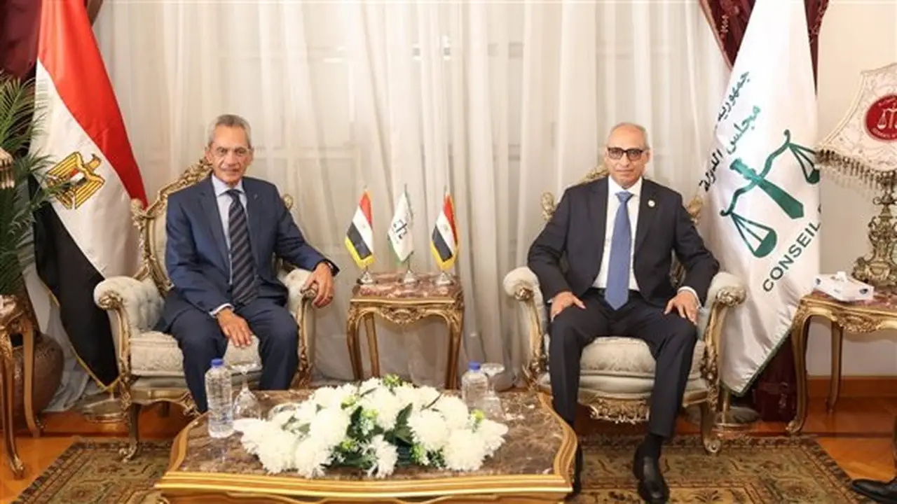 رئيس مجلس الدولة يستقبل وزير الشئون النيابية لتهنئته بتولي منصبه