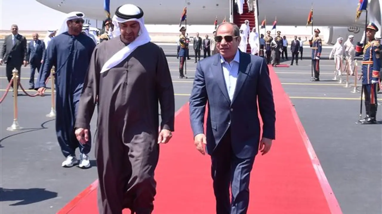 22 زيارة لمحمد بن زايد إلى مصر تعزز الشراكة الاستراتيجية بين القاهرة وأبوظبي