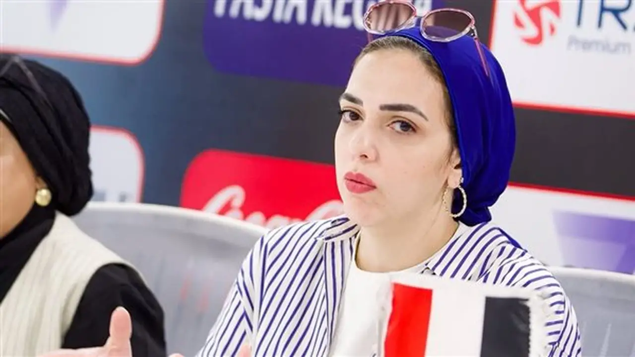 نيرة الأحمر: هدفنا المنافسة على جميع البطولات مع لاعبات الزمالك