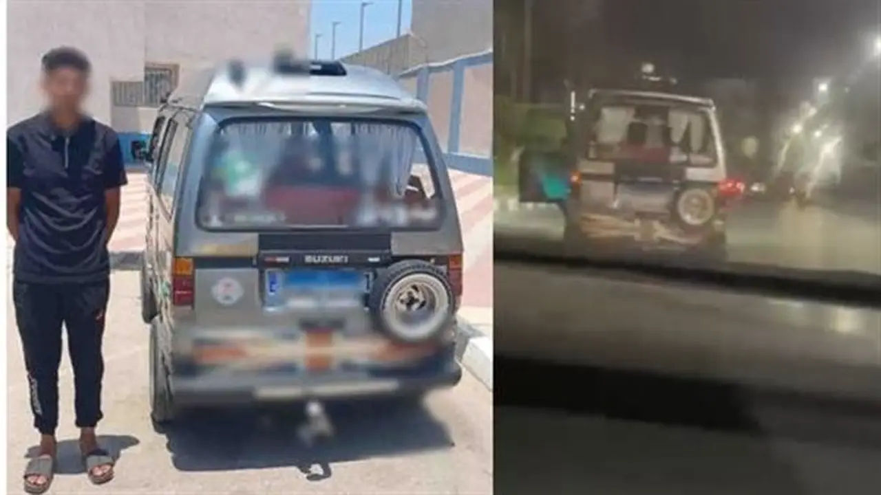سائق يُعرض حياة المواطنين للخطر خلال استعراض في حفل زفاف بالإسماعيلية