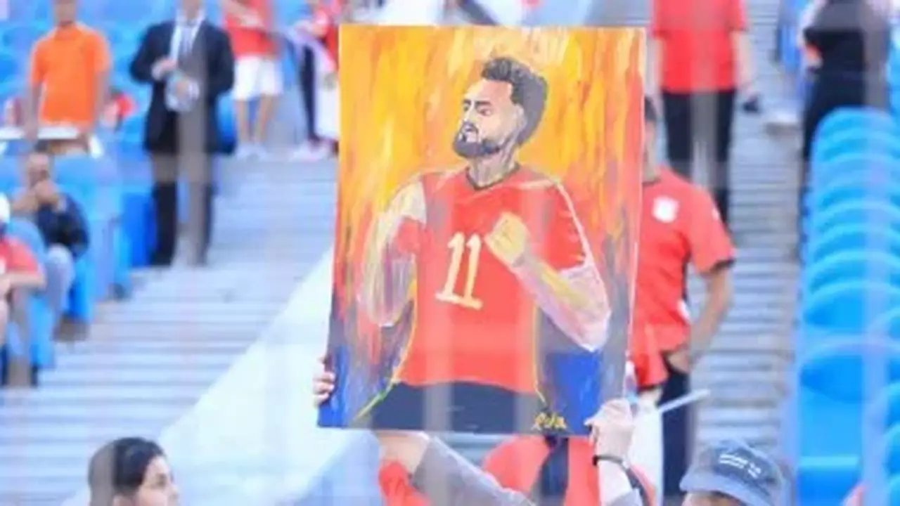 زيكو يتألق في المدرجات قبل احتفالية منتخب مصر