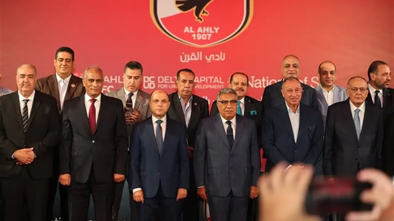 محافظ كفر الشيخ يضع حجر الأساس لأول فرع للنادي الأهلي في الدلتا بمدينة المنصورة الجديدة