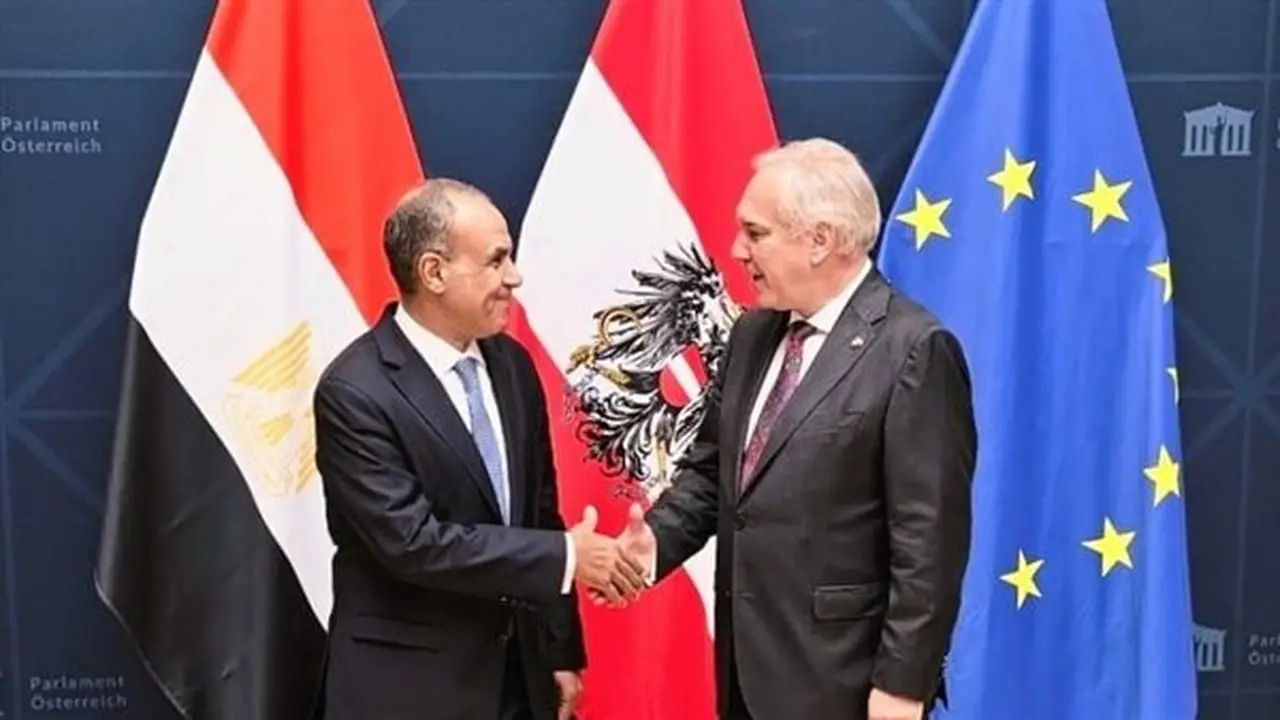 لقاء وزير الخارجية المصري مع رئيس البرلمان النمساوي: تعزيز التعاون البرلماني وتبادل الرؤى