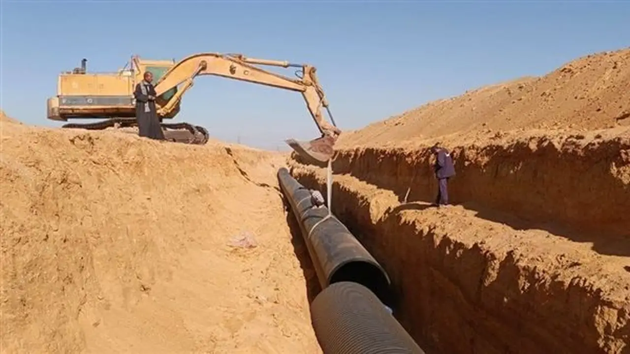 معدلات تنفيذ مشروعات البنية التحتية والمرافق في المنطقة الصناعية بأكتوبر الجديدة
