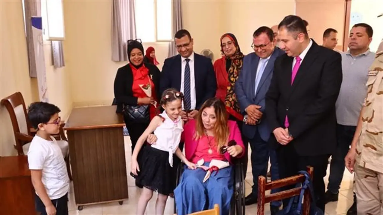 محافظ دمياط يزور مركز “رحمة” لرعاية وتأهيل ذوي الإعاقة في السنانية