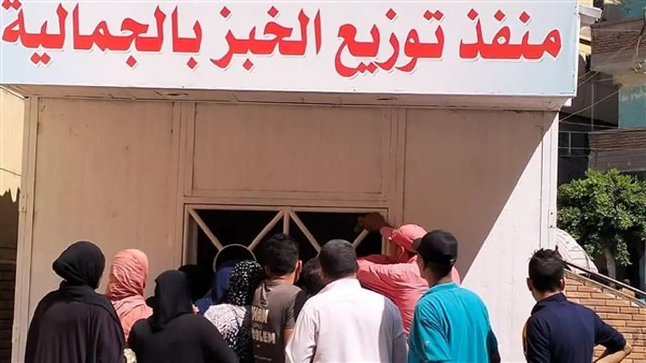 استمرار العمل بمخبز المحافظة الكبير ومنافذ بيع الخبز المدعم في الدقهلية